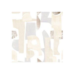 Tempaper Geo Composition Peel & Stick Wallpaper Neutral Abstract Design 3Pk